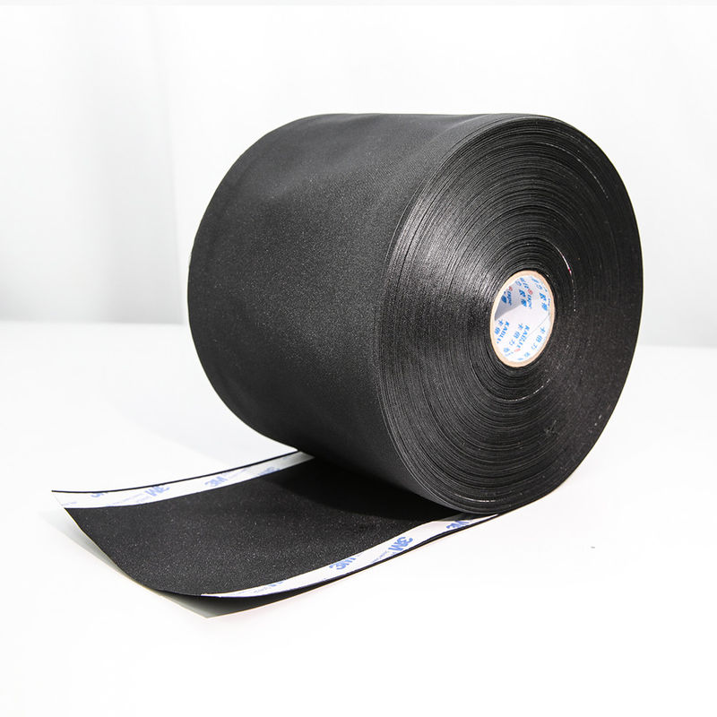 Vải Vải Tay áo Dây quấn Băng Màu đen Chiều rộng 130mm