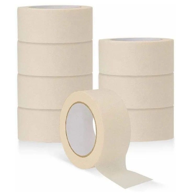 Màu trắng Không có cặn Băng keo 50 Yard Chiều dài 1 inch Chiều rộng