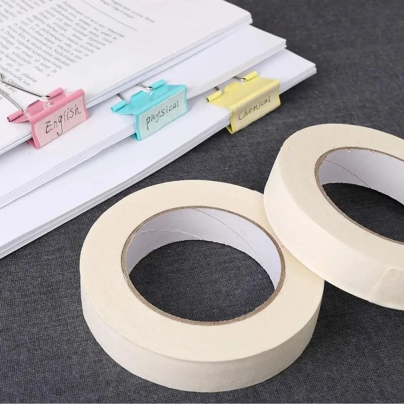 Màu trắng Không có cặn Băng keo 50 Yard Chiều dài 1 inch Chiều rộng