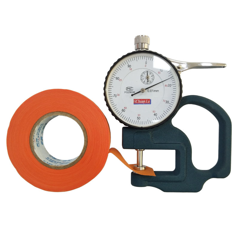 Băng quấn dây khai thác dây màu cam, Băng dệt vải polyester dày 0,16mm