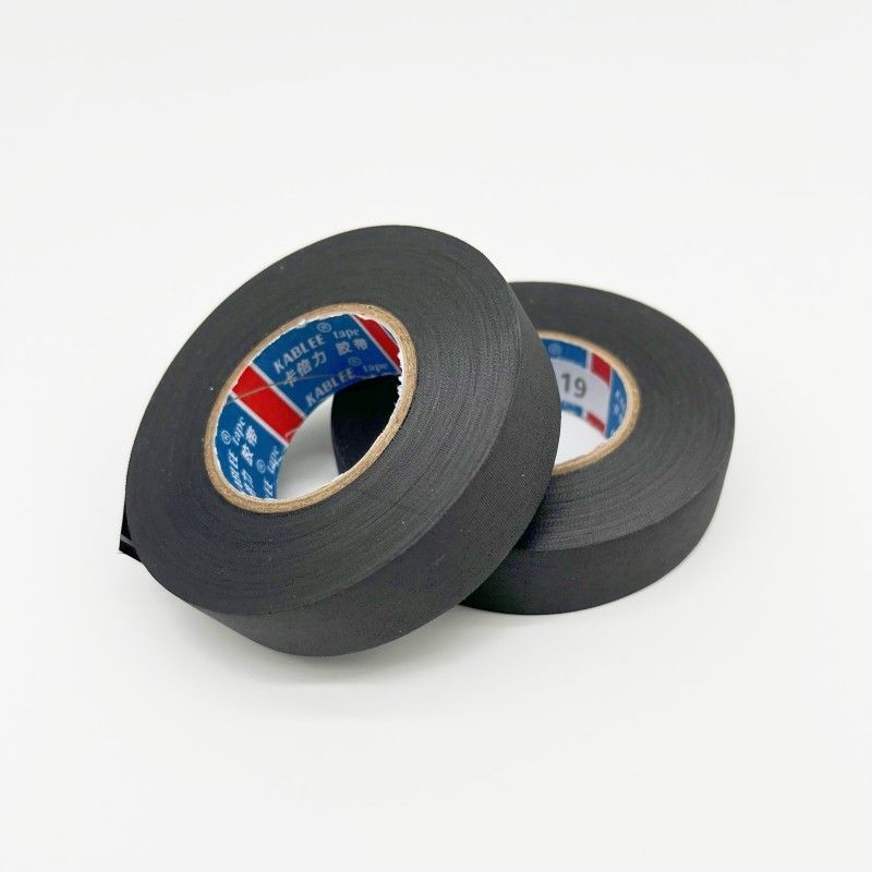 Black Orange Wire Harness Tape 0.16mm Độ dày cho cáp ô tô