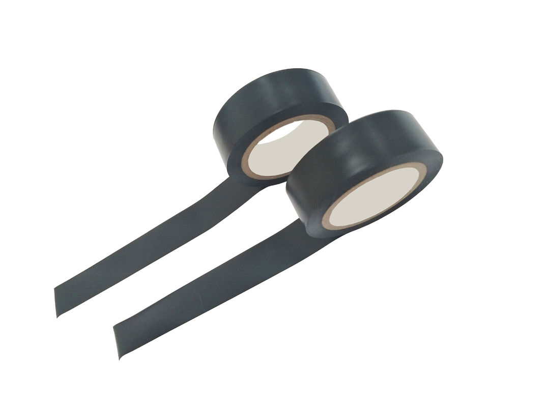 0.1mm Black Color Insulation PVC Tape For Wire Harness Cable Wrap