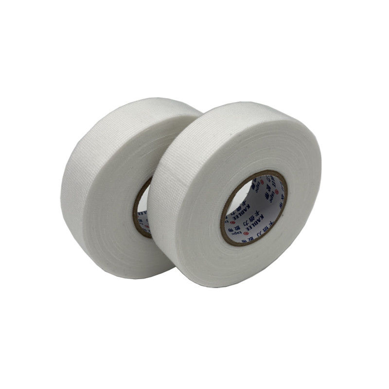 Tiêm âm thanh băng vải da ô tô Màu trắng 19/25/38mm Độ rộng 0,31mm Độ dày