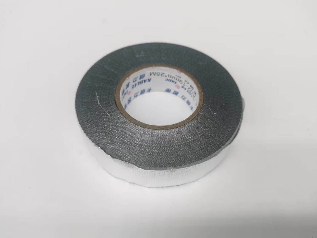 Băng keo điện ô tô màu đen với độ dày 0.2mm và keo dính Copolymer Acrylates bền bỉ